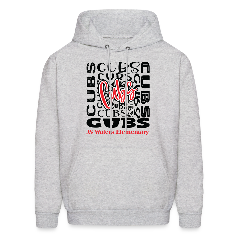 JS Waters Typography Hoodie - ash