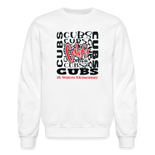 Load image into Gallery viewer, J.S. Waters Typography Sweatshirt - white