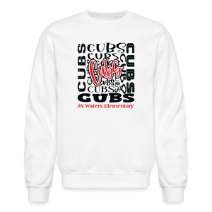 J.S. Waters Typography Sweatshirt - white