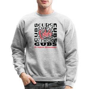 J.S. Waters Typography Sweatshirt - heather gray